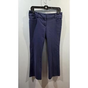 Womens 7th Avenue Dress Pants Size 4 Average Burgundy